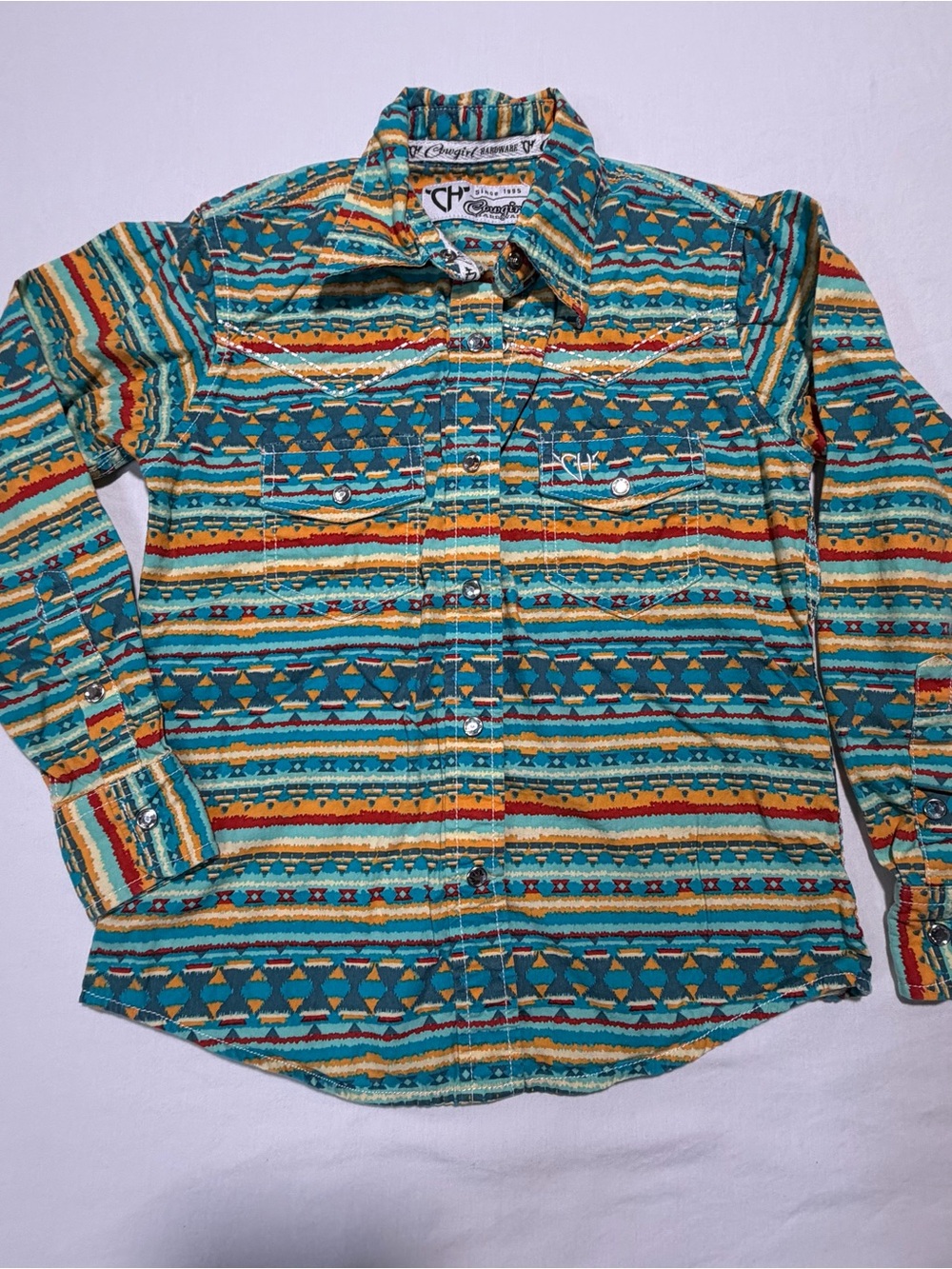 Cowgirl Hardware girls western shirt